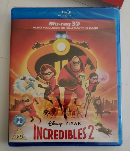 Incredibles bluray - incredibles, 3d