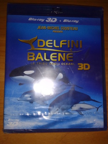 Delfini balene bluray - balene, 3d