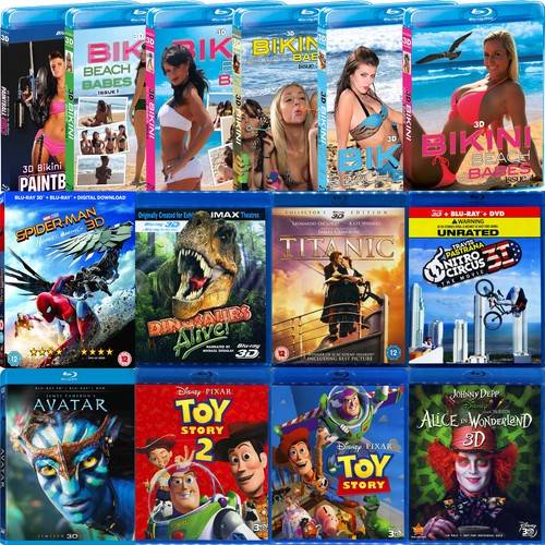 Blu ray lot - -, 3d