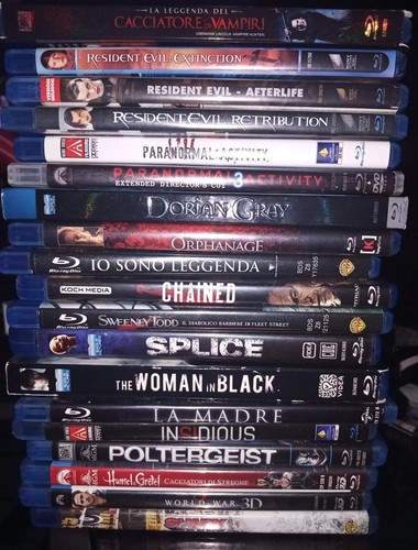 Blu ray horror - 2d, 3d