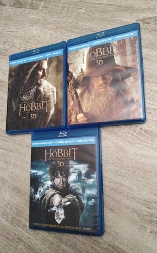Hobbit trilogia 12 bluray - 12,