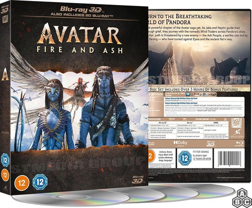 Avatar fire and ash 3d - avatar:,