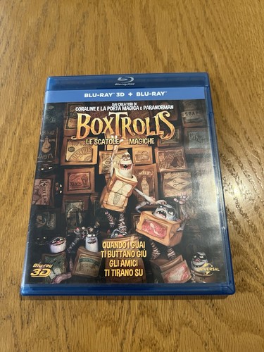 Bluray boxtrolls raro - bluray,