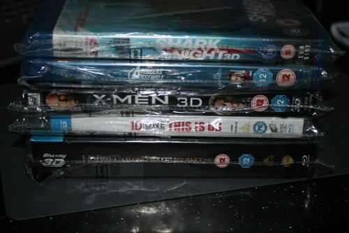 Blu ray bundle x - 3d, blu-ray
