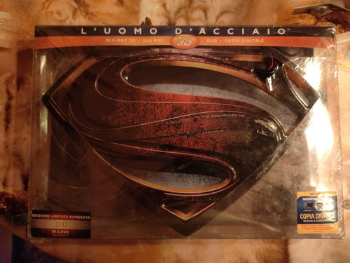 Uomo acciaio blu ray 3d - d'acciaio,